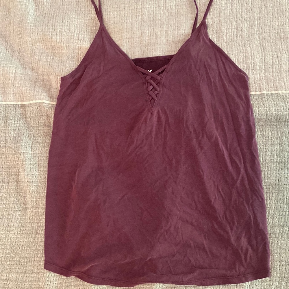 Size small American Eagle Maroon tank